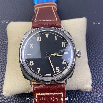 SF Factory Panerai Radiomir California PAM 00448 Replica Watch Brown Leather Strap 1