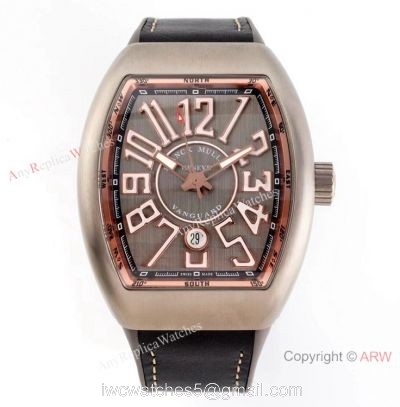 ZF Factory Swiss Replica Franck Muller Vanguard Yachting V45 Swiss 9015 Watch New Face 1
