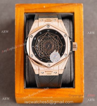 Z Factory Copy Hublot Big Bang Sang Bleu Watch Rose Gold Citizen Movement 1