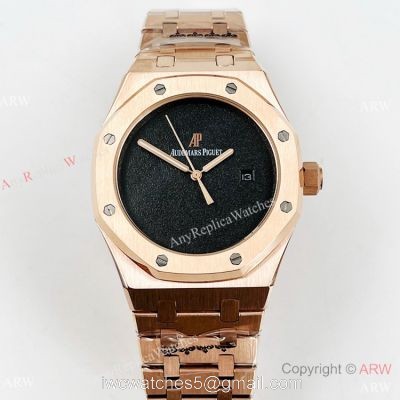 High Quality Audemars Piguet Rose Gold Royal Oak Blank Face Watch 1