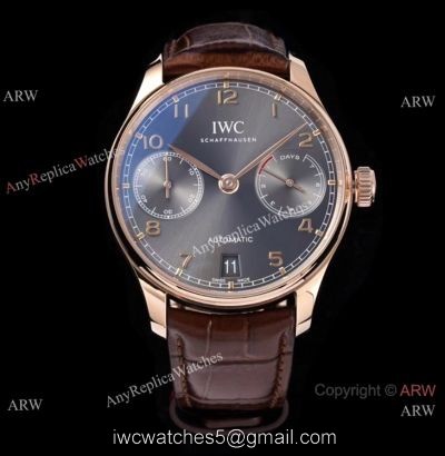 ZF Factory IWC Portugieser Automatic 7 Days Gray Dial Copy Watch Brand NEW 1