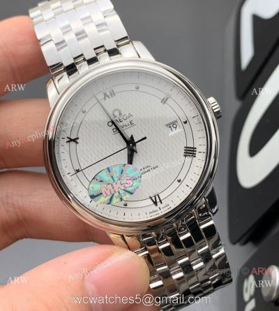 MKS Factory Omega De Ville Prestige 9015 Watch Stainless Steel 1