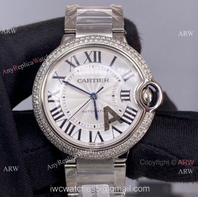 V6 Factory Swiss Grade Cartier Ballon Bleu De 36mm Watch Automatic Movement 1