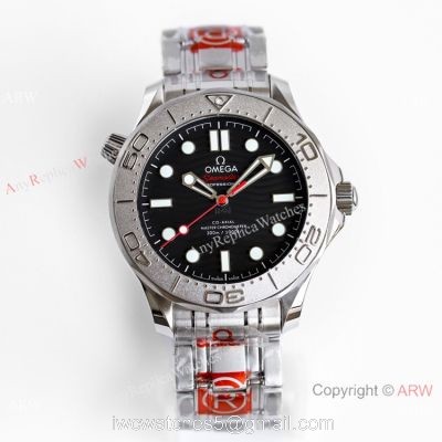 2021 NEW Omega Seamaster Diver 300 &8216;Nekton Stainless Steel Watch OR Factory Swiss 8806 Movement 1