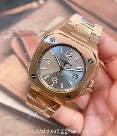 2021 New Copy Bell Ross BR05 Automatic Watch Rose Gold 42mm Mens 1