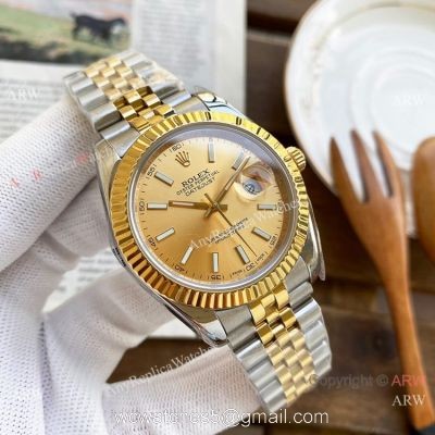 Copy Rolex Oyster Perpetual Datejust 40mm Watches Two Tone Jubilee Strap 1