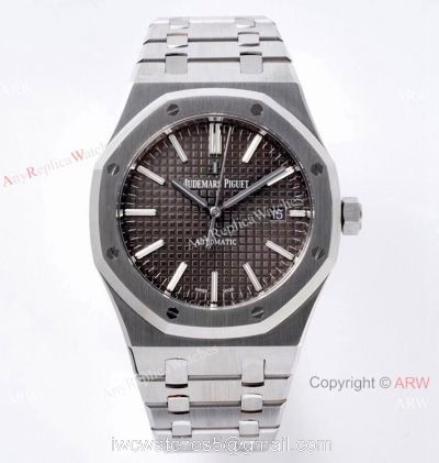New! ZF Factory V2 Version Audemars Piguet Royal Oak 15400 Replica Watch Gray Face 1