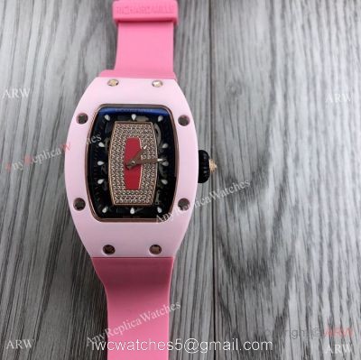 Swiss Quality Copy Richard Mille Rm007-1 Women Watch PinkRose Gold Case 1