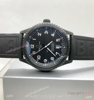 Vintage Breitling Premier Automatic Replica Watch Solid Black 1