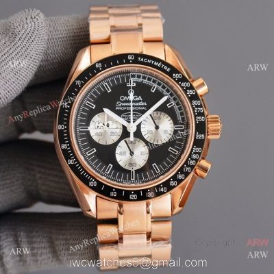 2021 New Copy Omega Snoopy Speedmaster Watch Rose Gold Quartz 1