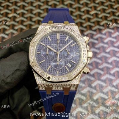 Iced Out Audemars Piguet Royal Oak Chronograph Watches 42mm for Men 1