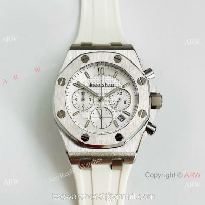 Knockoff Audemars Piguet Lady-Royal Oak Offshore Watch White Dial 1