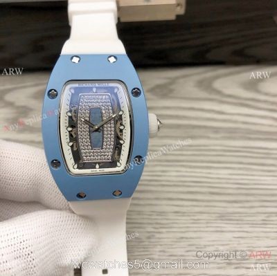 Swiss Replica Richard Mille RM007 Blue Case Watch 31mm 1