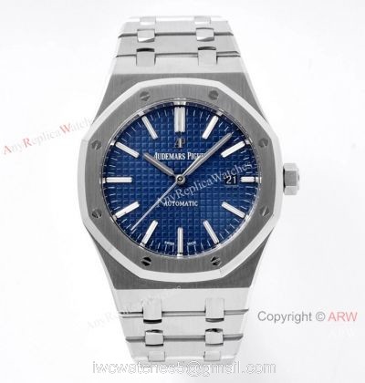 New! ZF Factory V2 Version Audemars Piguet Royal Oak 15400 Watch Stainless Steel Blue Dial 1