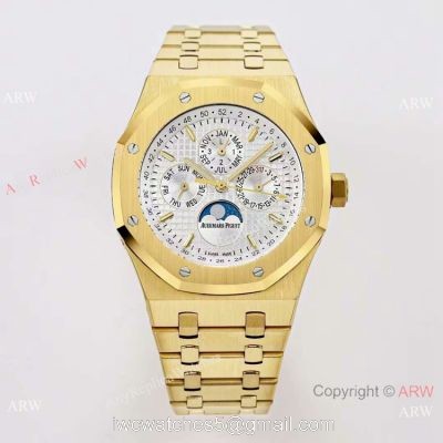 2021 New BF Factory Audemars Piguet Perpetual Calendar Watch Yellow Gold Cal.5134 Movement 1