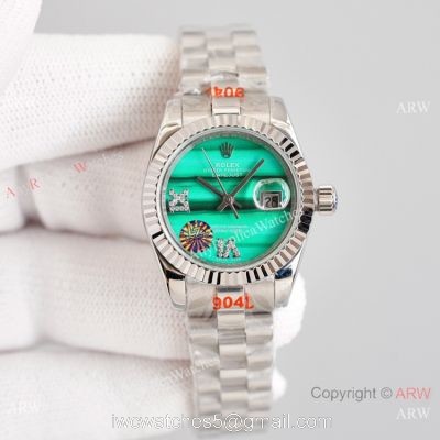 2021 Copy Rolex Datejust President Malachite Dial 28mm Watch Swiss Quality 1