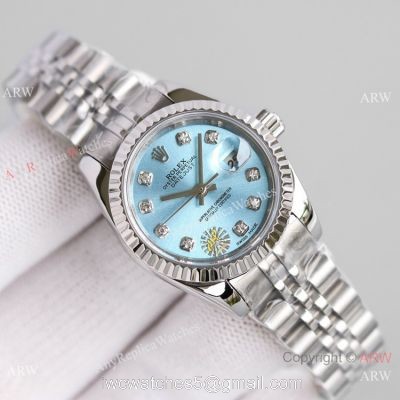 TW Factory Copy Rolex datejust Jubilee Stainless Steel Watches 28mm Lady 1