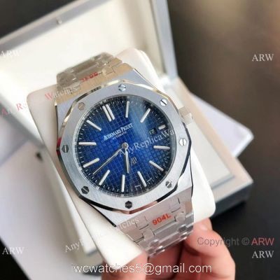 2021 NEW! Clone Audemars Piguet Royal Oak Jumbo Watch Blue Gradient Dial 1