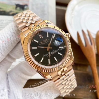AAA Replica Rolex DateJust 40mm Rose Gold Jubilee Watches Mingzhu Movement 1