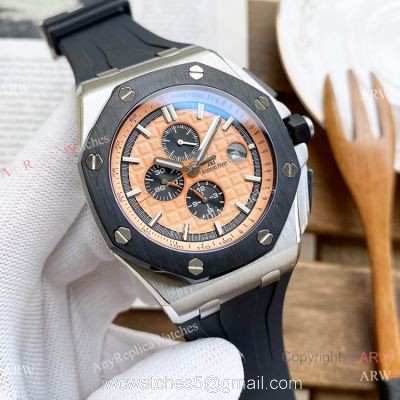 Knock off Audemars Piguet Royal Oak Offshore Rose Gold Face Watch Automatic 1