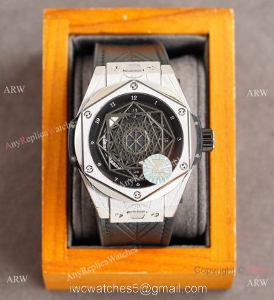 Z Factory Swiss Replica Hublot Sang Bleu Watch 45mm Citizen Movement 1