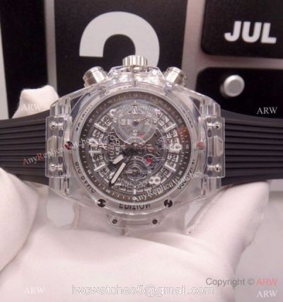 Hublot Sapphire Big Bang Chronograph Replica Watch 45mm 1
