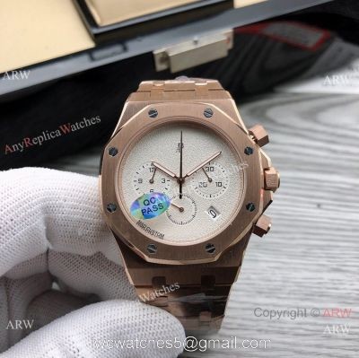 New Copy Audemars Piguet Royal Oak Watches Rose Gold Blank Dial 1