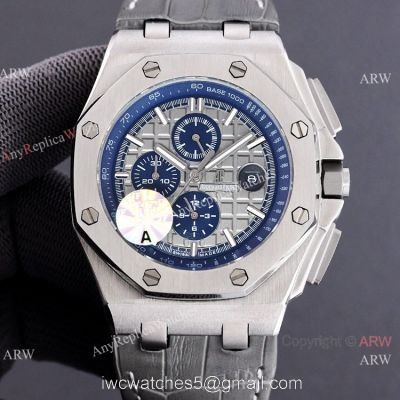 JF 1:1 Swiss Audemars Piguet AP Royal Oak Offshore 26400IO Watch Blue Inner 44mm 1