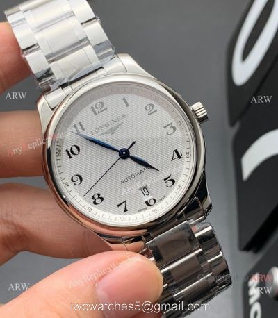 KY Fatcory Replica Swiss Longines Master Watch Stainless Steel 1
