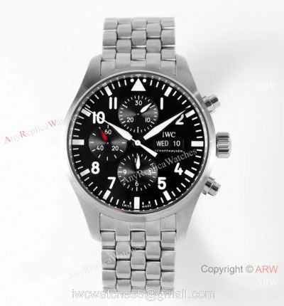 ZF Factory V2 IWC Pilots Swiss 7750 Watch Stainless Steel Super Clone 1