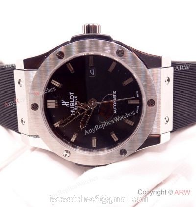 Best Quality Replica Hublot Classic Fusion Automatic Watch 43mm Black Dial 1