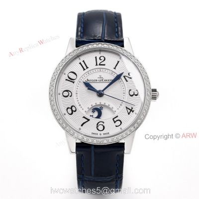 GF Jaeger Lecoultre Rendez-Vous Ladies Replica Watch 34mm With Diamonds Bezel 1