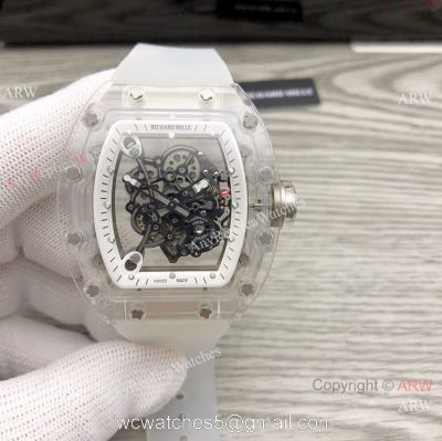Richard Mille RM055 Bubba Watson Wrist Richard Mille Transparent Watch Citizen Movement 1