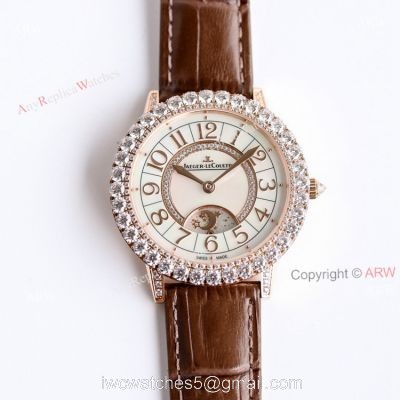 GF Jaeger Lecoultre Dazzling Rendez Vous Night and Day 36mm Diamond Watch Replica 1