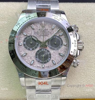 TW Factory Rolex Cosmograph Daytona Meteorite 7750 Chronograph Watch 40mm 904L Stainless steel 1