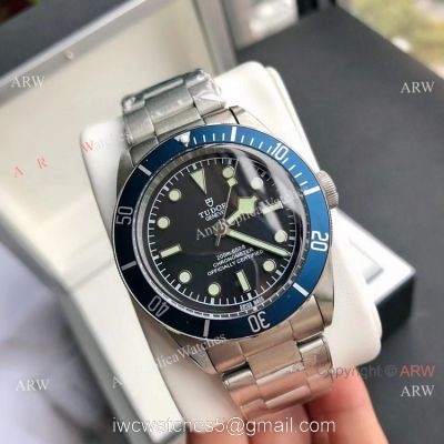 GD Factory Tudor Heritage Black Bay m79230b Watch Citizen 8215 Blue Bezel 1