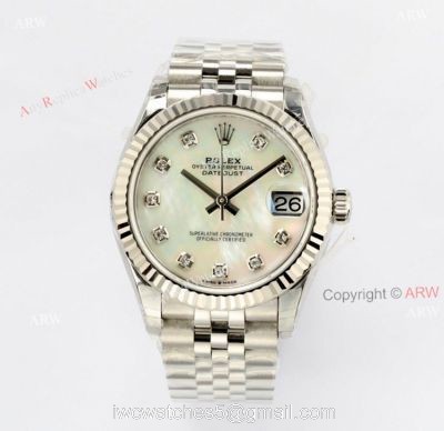 New Rolex Datejust For Sale 31mm White Mop Dial EW Factory Swiss Replica Watches 1