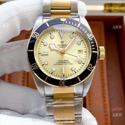 Tudor Heritage Watches Two Tone Caase AAA Replica 1