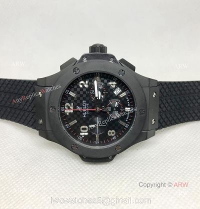 Best Copy Hublot Big Bang Chronograph Watch Red Markers Black Case 1