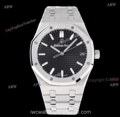 Black Face AP Royal Oak 15500 ZF Factory Superclone Watches 41mm 1