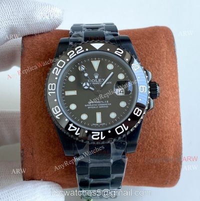 New All Black Rolex GMT-Master II Revenge By Titan Black Best Replica Watch 1