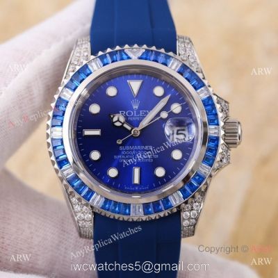 Swiss Quality Rolex Submariner Citizen 8215 Watch Bucherer Blue Dial 1
