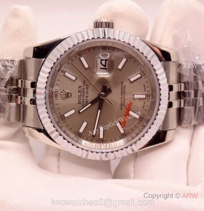 Copy Rolex Datejust 36mm Jubilee Stainless Steel Watch Men 1