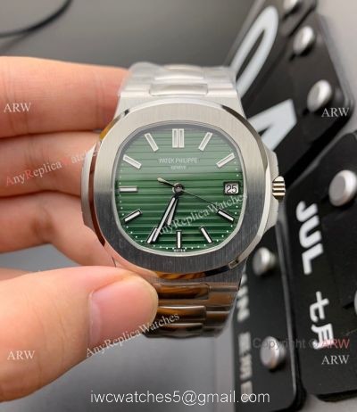 New Patek Philippe Nautilus 5711 Olive Green Dial Watch 3K Factory 1