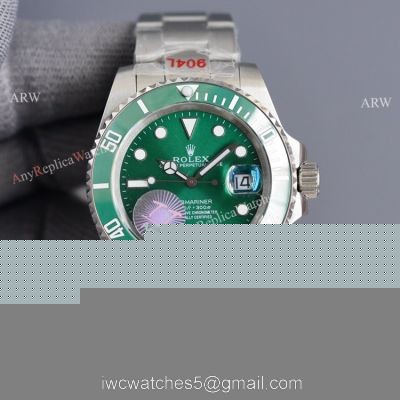 Swiss Quality Clone Rolex Submariner Hulk Citizen 8215 Watch Stainless steel 1