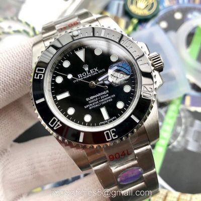 Rolex Submariner Black Dial 40MM Supper Luminous 8215 Watch 1