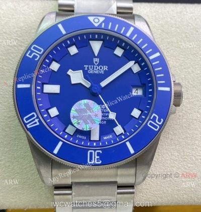 ZF Factory Tudor Pelagos Titanium Automatic Blue Dial Mens Watch Cal.2824 Movement 1