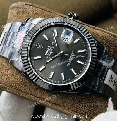 Swiss Copy Rolex Datejust II 41 &8216;Black Venom DR Factory 2824 Gray Dial for Men 1