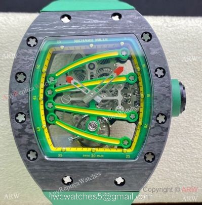 Super Clone Richard Mille Rm 59-01 Yohan Blake Tourbillon Carbon Case 1