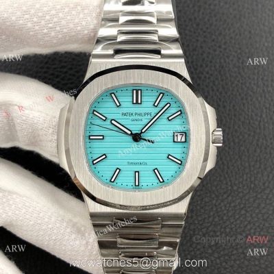 3K Factory Super Clone Patek Philippe Nautilus Baby-Blue 5711 limited edition Watch 2022 New! 1